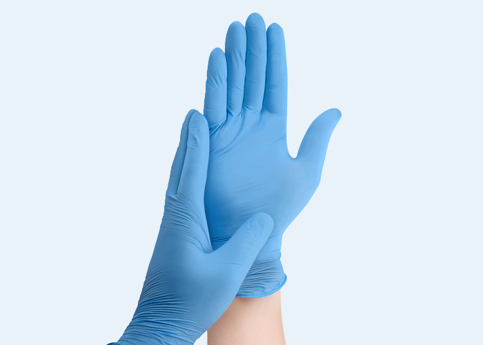 Accelerator Free Nitrile Examination Gloves