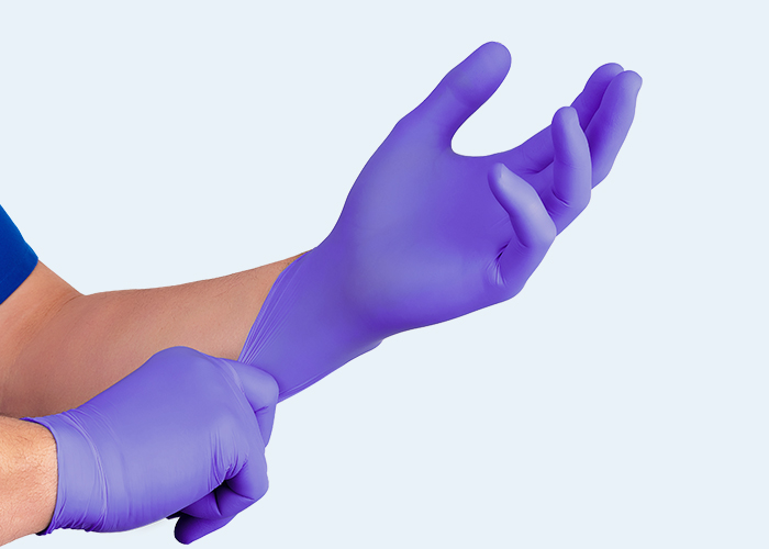 Chemotherapy-Resistant Nitrile Gloves