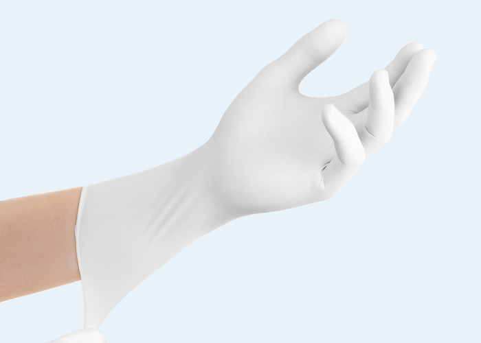 Extended Cuff Nitrile Examination Gloves