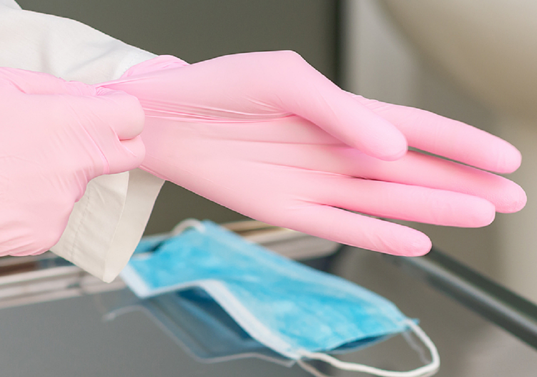 Premium Protection with Gentle Care: Kingfa Medical Pink Nitrile Gloves